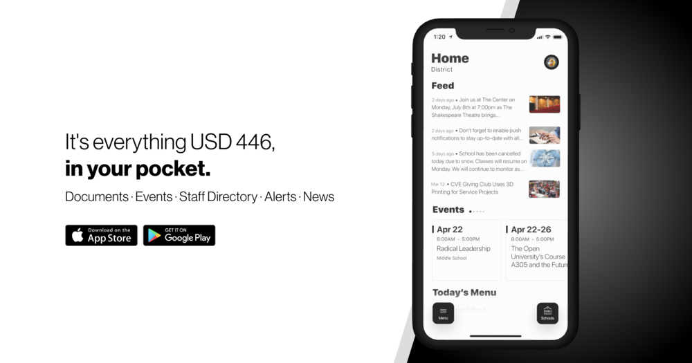 USD 446 App announcement image