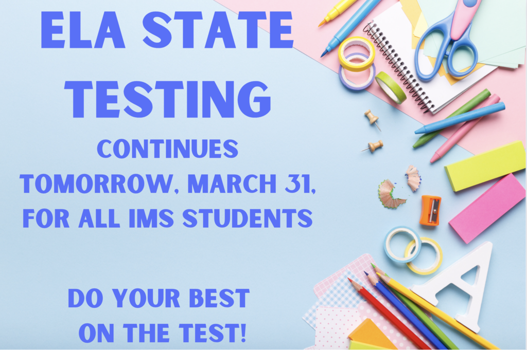 ELA State Testing day 2