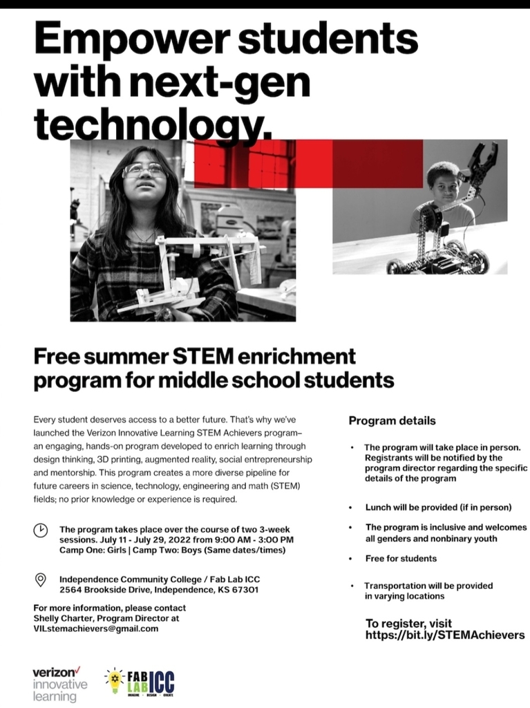 Free Summer STEM Opportunity