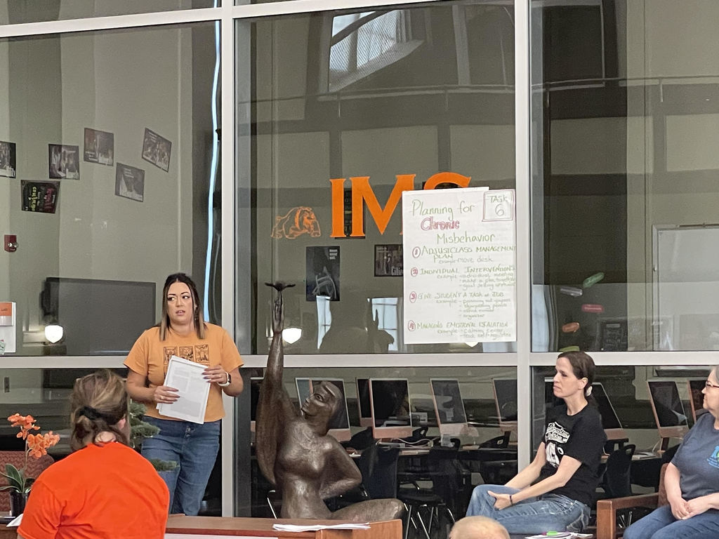 IMS teacher's working together