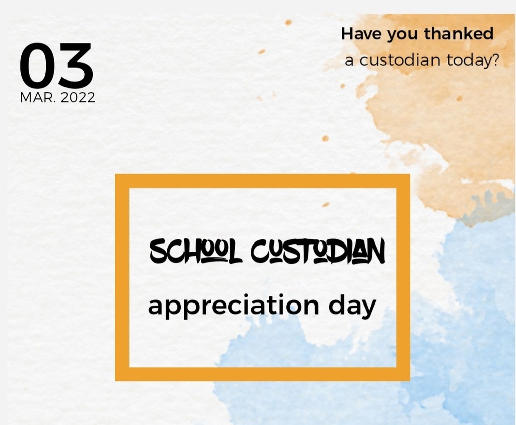 School Custodian Appreciation Day
