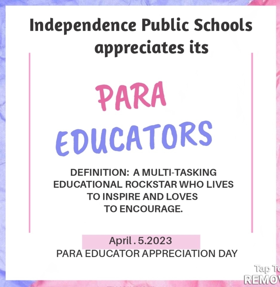Para Educator Appreciation Day April 5, 2023